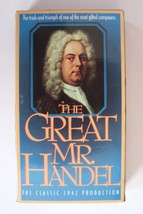 The Great Mr Handel VHS Video Tape Movie - £5.23 GBP