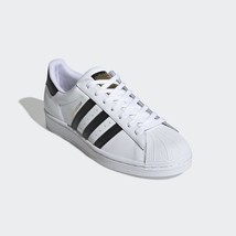 Adidas Originals Men&#39;s Superstar Sneakers 80 EG4958 White/Black/Gold - £60.75 GBP