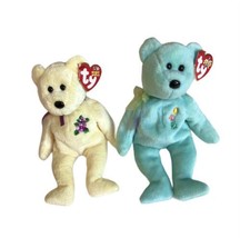 Ty Beanie Babies Set Of 2 Ariel Bear And Mother Bear - $6.80