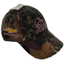 NEW Ducks Unlimited Camo Hat Pink Stitching With Tags - £6.79 GBP