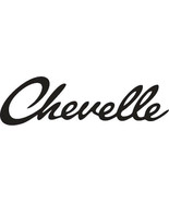 Chevelle Chevy Chevrolet Decal Window Sticker Fast Hot Car - $3.22+