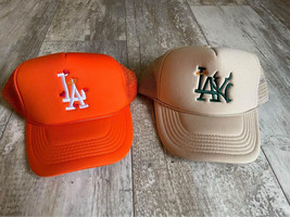 Lot of 2 Lost Love NYC Snapback Trucker Hats LA x NY - $34.99