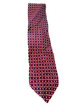 Tongue Tied Tom Mclellon Men’s Red Multicolor Dot Abstract Geometric Sil... - £9.37 GBP
