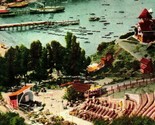 Vtg Cartolina 1910s General Vista Presso Avalon Bay - Babbo Natale CATALINA - £4.86 GBP