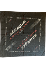 SturgisBudwiser 2003 Black Bandanna Used Collectible 25&quot; x 25&quot; - $175.63 MXN