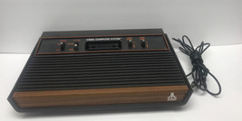 Atari Video Computer Game System CX2600A Edition Woodgrain Console - £35.20 GBP