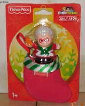 Fisher Price Current Little People Target Exclusive Mrs. Clause with Stocking - £18.33 GBP