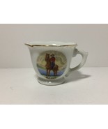 Vintage Small Tea Cup Royal Canadian Mounted Police Hand Decorated Souve... - £4.90 GBP