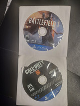 Lot Of 2 :Call Of Duty Black Ops Iiii+ Battlefield 1 (Play Station 4) Disc Only - $7.91