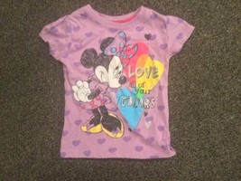 Disney Minnie Mouse Short Sleeve Shirt, Size 3T - £3.01 GBP