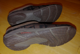 MERRELL SELECT FRESH LADIES BROWN/BLK FABRIC CLOGS-#0314-SZ 7-WORN ONCE-... - £25.01 GBP