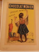Original Genuine Chocolat Menier Maitres de L&#39;Affiche by Firmin Bouisett... - £354.11 GBP
