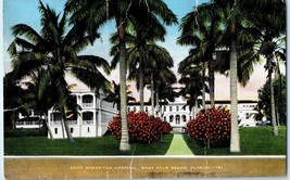 Good Samaritan Hospital on Lake Worth West Palm Beach Florida Postcard - £20.57 GBP