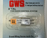 GWS Radio Crystal X&#39;TAL Channel 55 RX FM Dual 72.890 MHz GW/XDR55 RC Par... - £8.01 GBP