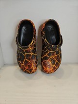 Crocs Mens/Womens Bistro Lava Graphic Clogs Slip Resistant Non Marking - £47.90 GBP