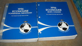 1996 Ford Econoline E Series Van Service Repair Shop Manual Set Oem Factory - £70.74 GBP