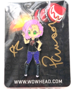 Blizzard 2016 Wowhead Panser Enamel Pin Video Game World of Warcraft Bli... - $476.94 MXN