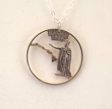 Hawaii Cut Out Coin Jewelry, Necklace - £18.97 GBP