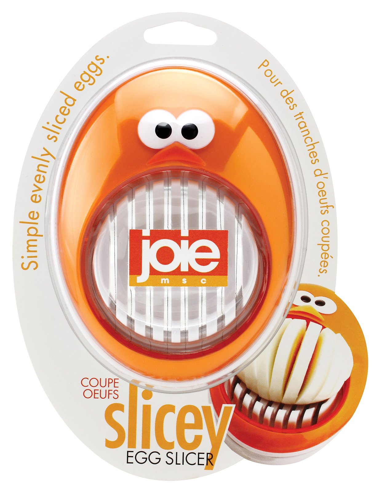 Primary image for Joie MSC Egg Slicer, Plastic, Orange