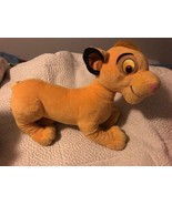 Vintage 2002 Simba Lion King Plush 20&quot; Disney Hasbro Jumbo Large Stuffed... - £9.33 GBP