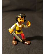 Smurfs 20498 Johan Man Sword Vintage Toy PVC Figurine - $181.99 MXN