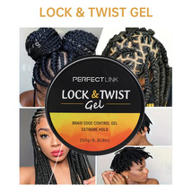 Dreadlock hair wax gel braiding hair anti-frizz moisturizing styling hai... - $314.05 MXN