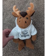 Seattle Kraken Inaugural Preseason Game Stuffed Animal Moose RARE 3 RINK... - $49.97