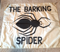 VTG &quot;The Barking Spider&quot; Flag Urban Legend Spider  29&quot; x 35&quot; with grommets EUC - £20.47 GBP