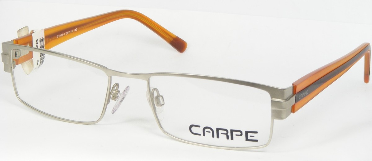 CARPE 31003-3 Licht Champagner Brille Metall Rahmen 54-18-143mm - $49.48