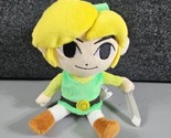 Link Plush 8&quot;  - Legend Of Zelda Phantom Hourglass - £9.26 GBP