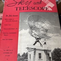 Cielo E Telescopio Rivista, 12 1954 Interstellare Hydrogencosmic Polvere - $15.87