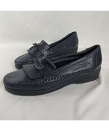 Mens 10 M Dexter USA Comfort Classic Loafer Black Leather Tassels - $355.27 MXN