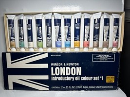 Windsor &amp; Newton London oil paint artist oil color 12 color Set 7.5ml - £26.13 GBP