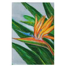 Betsy Drake Bird of Paradise Flower Guest Towel - $34.64