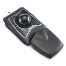 Kensington Expert Trackball Mouse (K64325), Black Silver, 5&quot;W x 5-3/4&quot;D x 2-1/2&quot; - £87.37 GBP