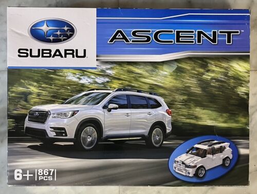 Subaru Ascent Model Building Brick Block Set 867 Pieces - 2018 By Indesign. - $55.86