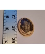 Shirley Temple Mirror Circle Face Photo Antique Photograph Child Home Tr... - £18.93 GBP
