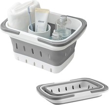 Portable Plastic Shower Caddy Basket - Versatile Collapsible Bath Caddy,... - $38.99