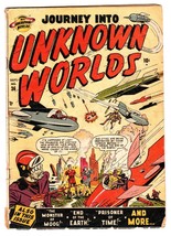 Journey Into Unknown Worlds #36 First Issue 1950-Atlas Sci-Fi Aliens-comic Book - £242.26 GBP