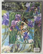 Candamar Designs Needlepoint Kit Peeking Tiger #30907 Sealed 2000 - £15.51 GBP