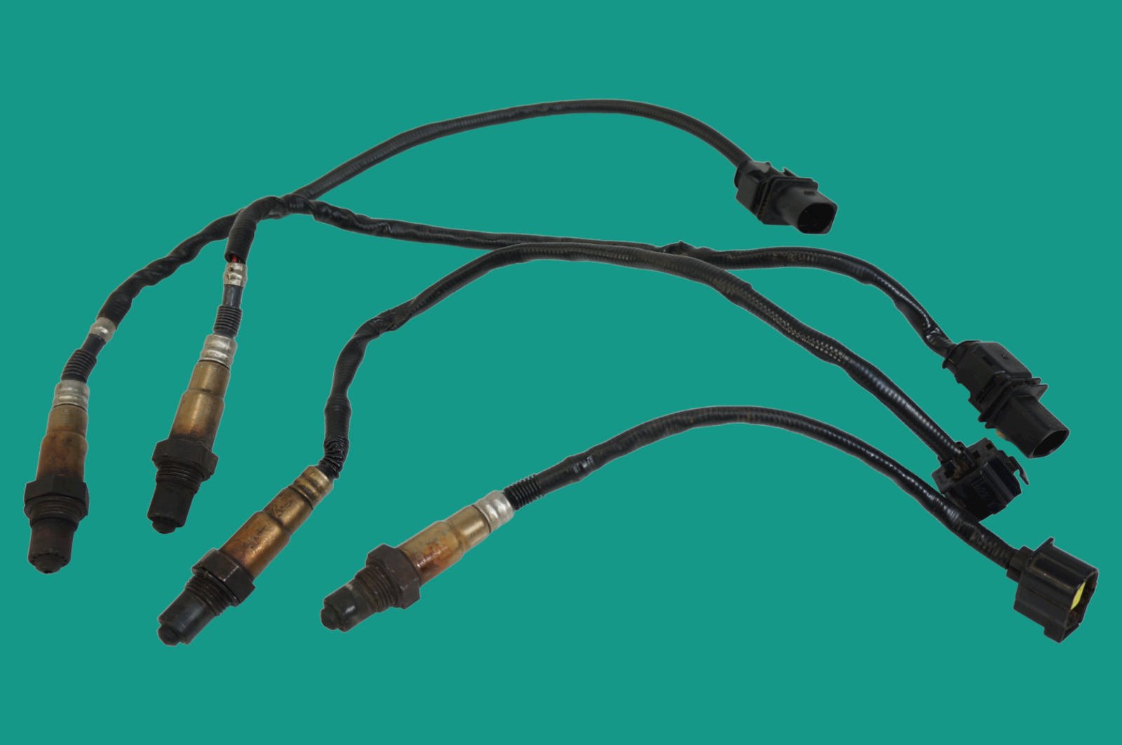 mercedes w164 ml350 cl550 gl450 cls550 s550 oxygen o2 sensor lambda set ... - $119.87