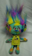 Trolls Colorful Harper Painter Troll Artist 12&quot; Plush Stuffed Animal Toy 2015 - £15.82 GBP