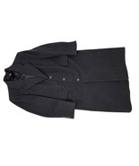 Barrister Men&#39;s Black Vintage Wool Overcoat Hartmarx Specialty Stores - $1,642.37 MXN