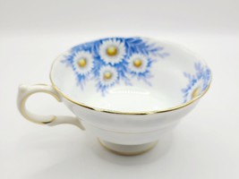 Vintage Flower Daisy England Grosvenor Copelands China Cup Only Mug Blue - $10.00