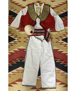 NEW ALBANIAN TRADITIONAL POPULAR FOLK COSTUME SUIT BOYS MEN-SIZE XL-2XL-... - $178.20