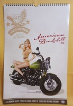 Harley Davidson Motorcycles American Bombshell Pin Up 2010 Military Calendar - £11.72 GBP