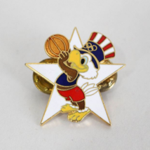Vintage Los Angeles LA California USA 1984 Olympic Pin Series II Basketball - $14.52
