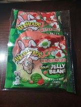 2 packs Warheads Watermelon Sour! Jelly Beans-Brand New-SHIPS N 24 HOURS - $14.73