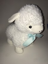 Fao Schwarz Glow Bright LED Sounds Lamb Stuffed Animal Nightlight Color changing - $17.73