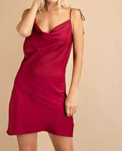 Burgundy Slip Dress - £21.94 GBP